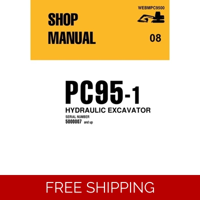 KOMATSU PC95-1 EXCAVATOR WORKSHOP MANUAL